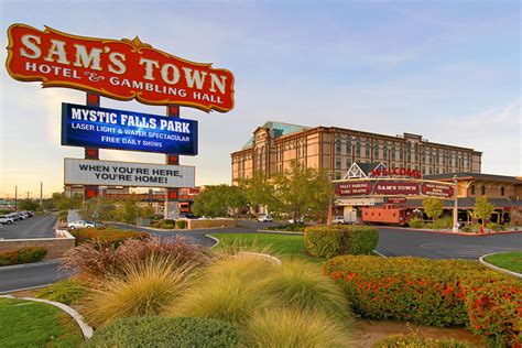 Sams town las vegas - sam's town hotel & gambling hall • 5111 boulder highway • las vegas, nv 89122 • 702-456-7777 DON'T LET THE GAME GET OUT OF HAND. FOR ASSISTANCE CALL 1-800-GAMBLER.